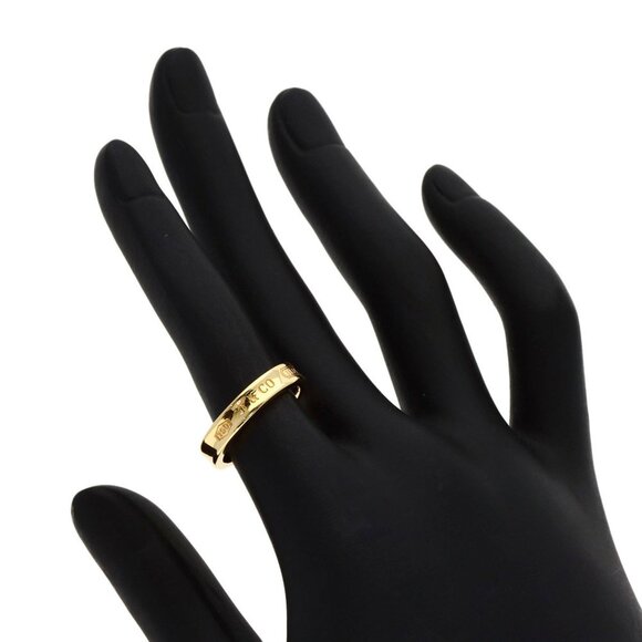 TIFFANY & CO. 18k Yellow Gold Ring - Picture 5 of 7